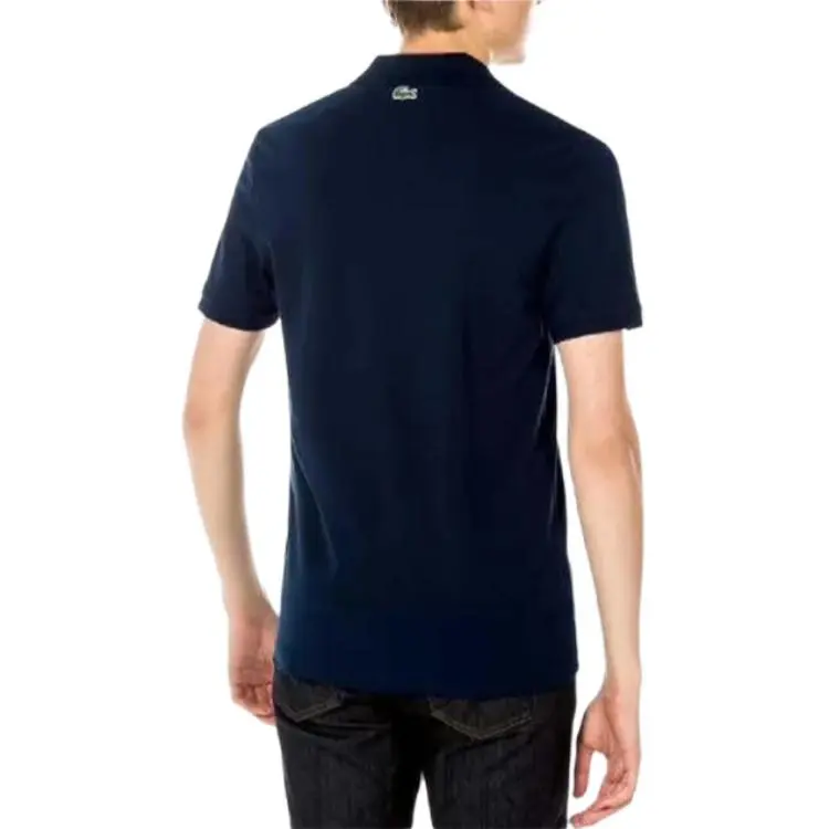 LACOSTE Polo Shirt Men's Marine Blue-2