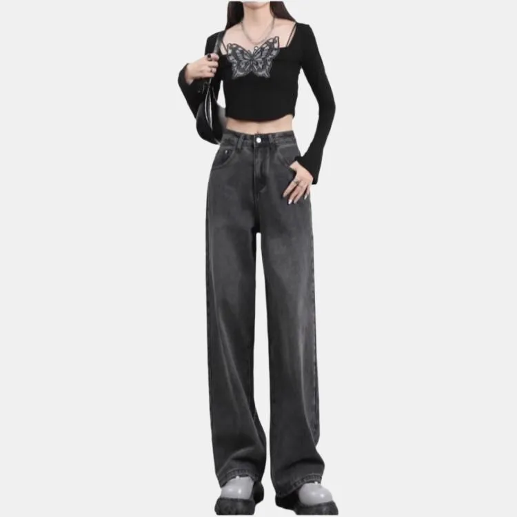 JASONWOOD Jeans Women's Charcoal Gray-3