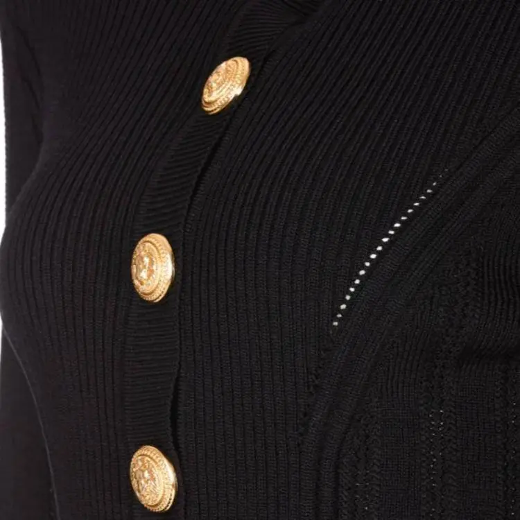 BALMAIN FW22 Knitwear Women's Black-4