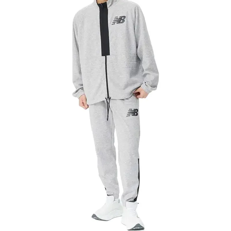 New Balance Sports Pants Unisex Gray-2