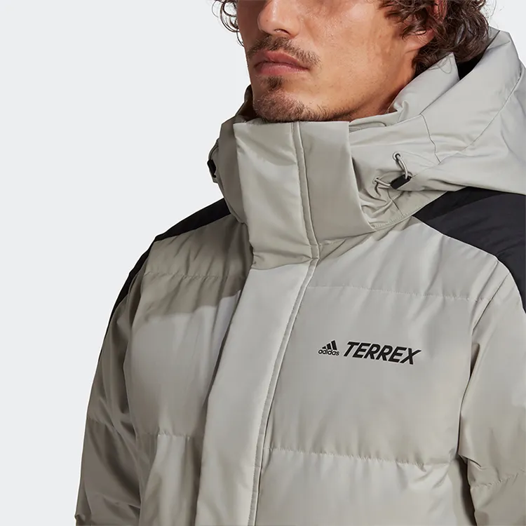 Adidas Down Jackets Unisex Gray-2