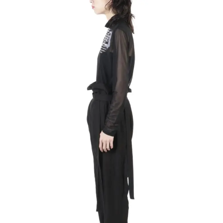 Yohji Yamamoto T Shirt Women's Black-2