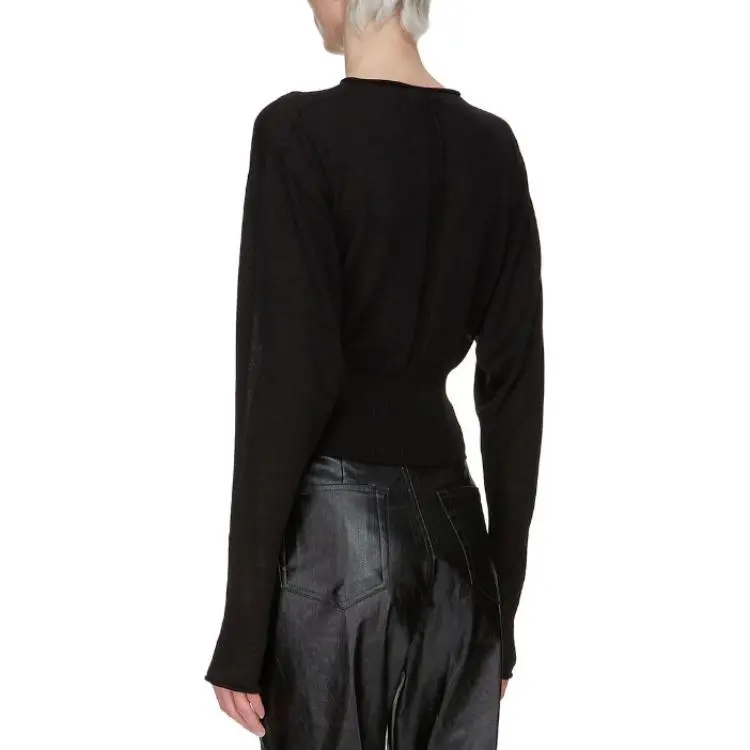 RICK OWENS Hollywood Cropped T Shirt-1