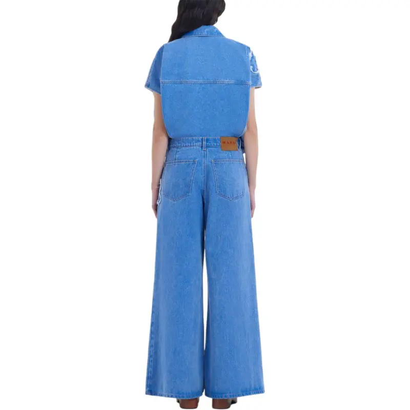 MARNI Patch Detailed Denim Boyfriend Jeans-3