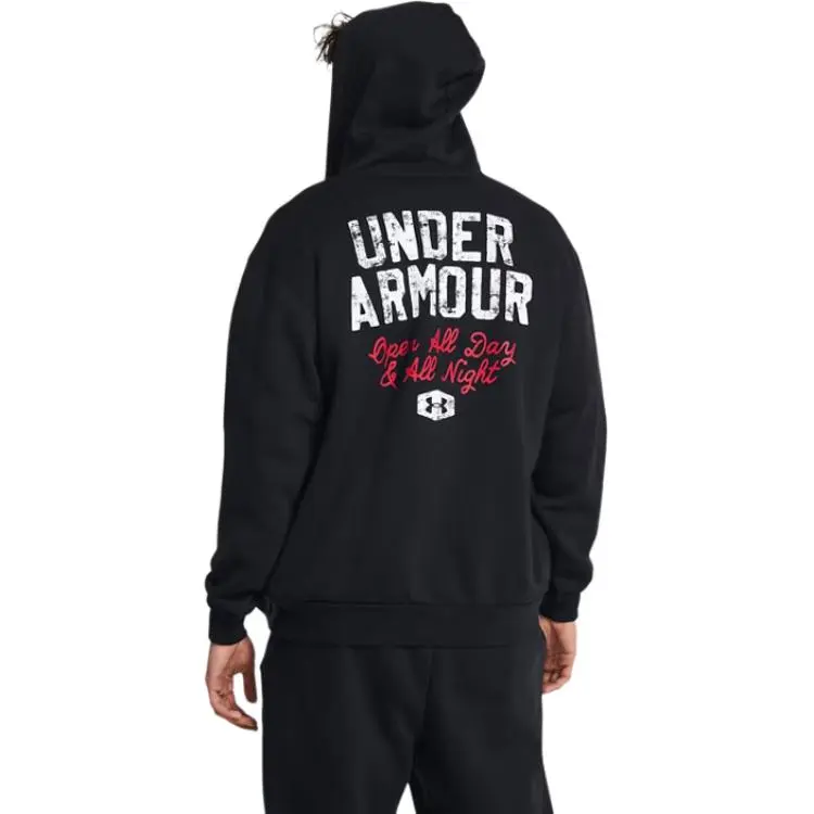 Under Armour Icon FW24 Fleece 24/7 Sweatshirt Men's Black-3