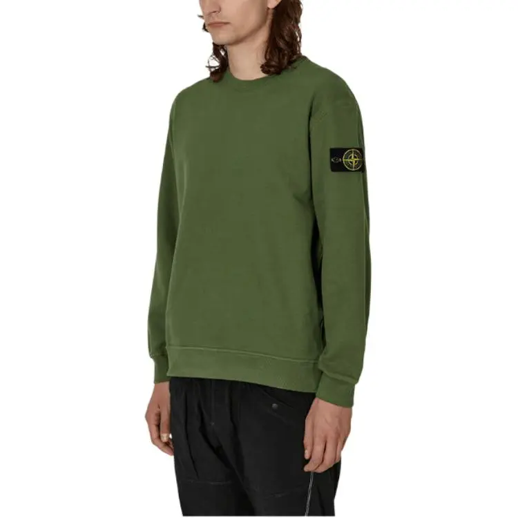 STONE ISLAND FW22 Sweatshirt Men's Olive Green-3