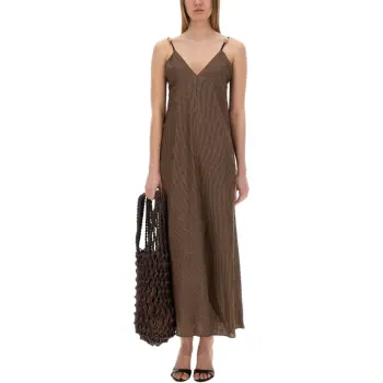 ALYSI Slip Dresses Women's Brown