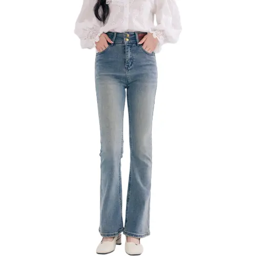 DEAR DEER PUFF Jeans Women's Blue