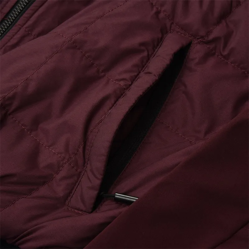 Canada Goose Hanley Series Down Jackets Women's Burgundy-2