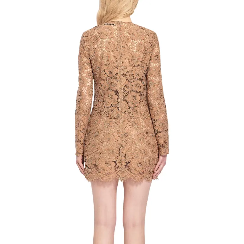 Self portrait Lace Bow Mini Dress-1