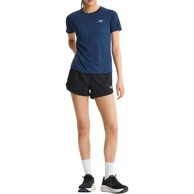 New Balance FW24 Regular T Shirt Women's Blue 50-4