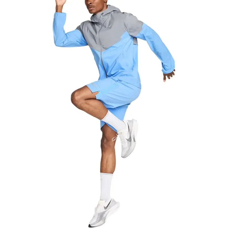 Nike Impossibly Light Jackets Coats Men's Cool Gray/Cool Gray/University Blue-2