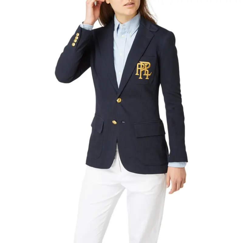 Polo Ralph Lauren Business Suit Coat Women's Marine Blue-2