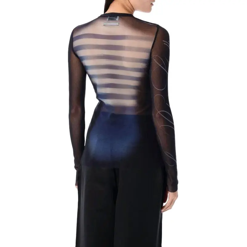 Jean Paul Gaultier T Shirt Women's Black White-1
