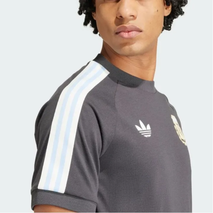Adidas Originals T Shirt Men's Gray-4