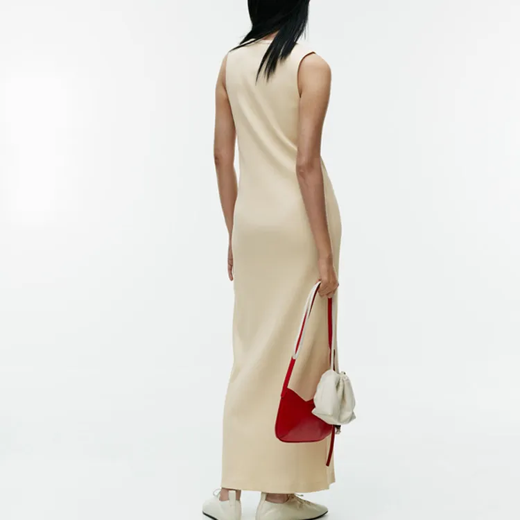 ARKET Sleeveless Dress Women's Ecru-2