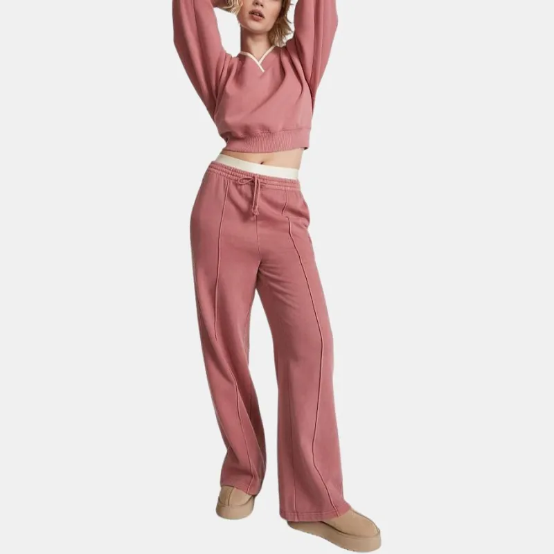 Victoria's Secret PINK Sweatshirt Women's Red Tea Brown-1