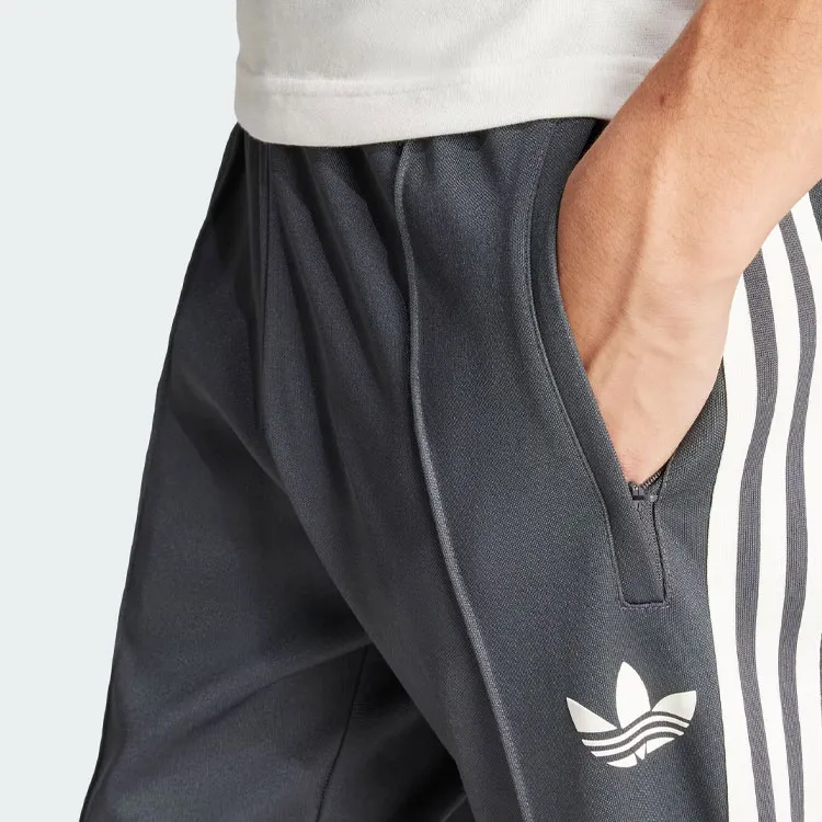 Adidas Originals Germany Beckenbauer Knitted Sweatpants Men's Graphite Black-4