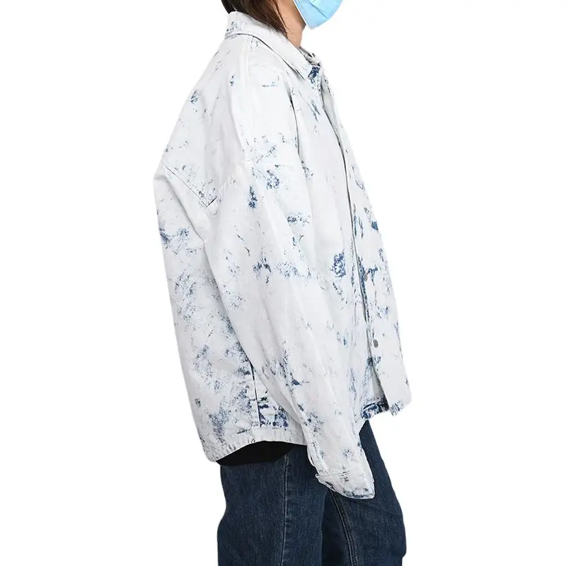 Vans Jackets Men Blue With White Lettering-4