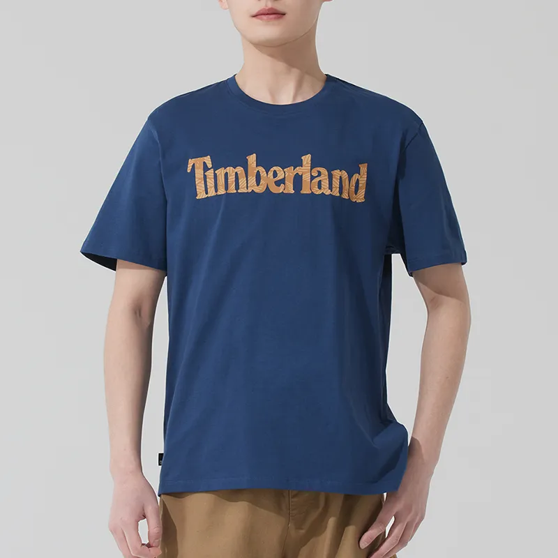 Timberland SS25 T Shirt Men's Blue-1