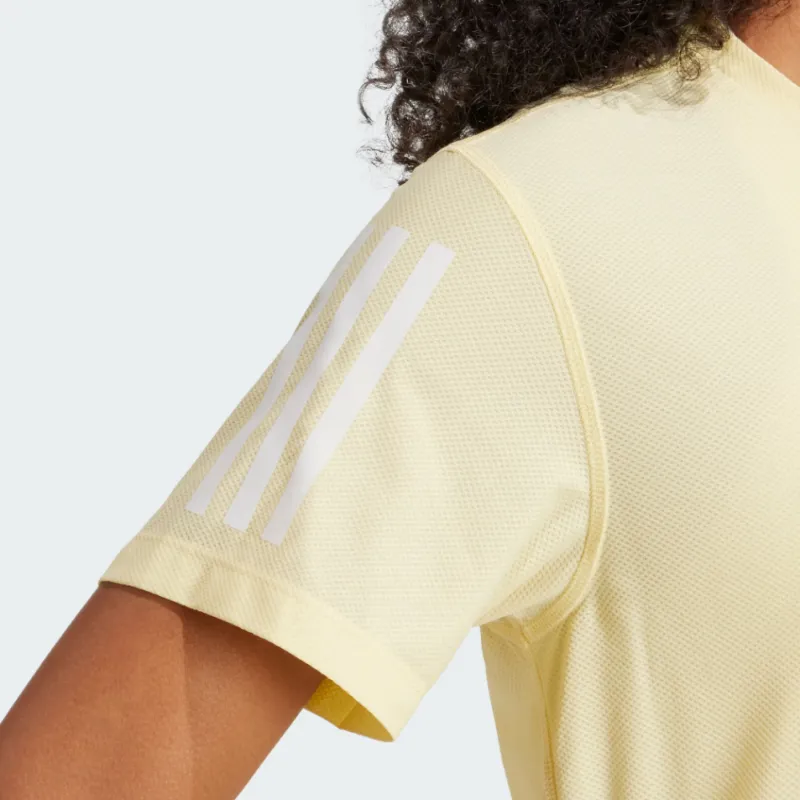 Adidas Regular T Shirt Women's Yellow-5