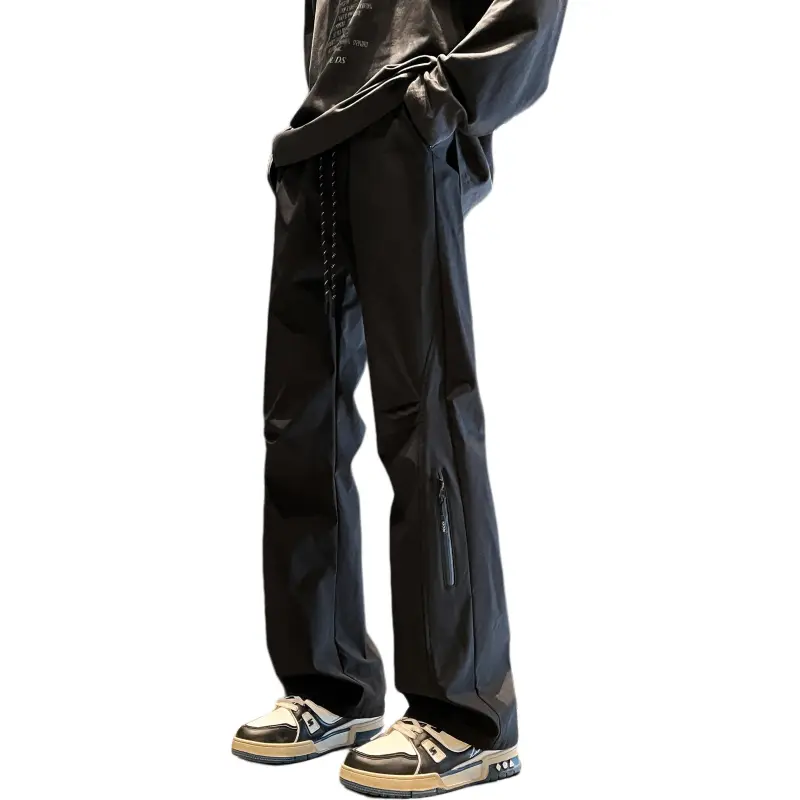 PERK EGLE Casual Pants Unisex Black-6