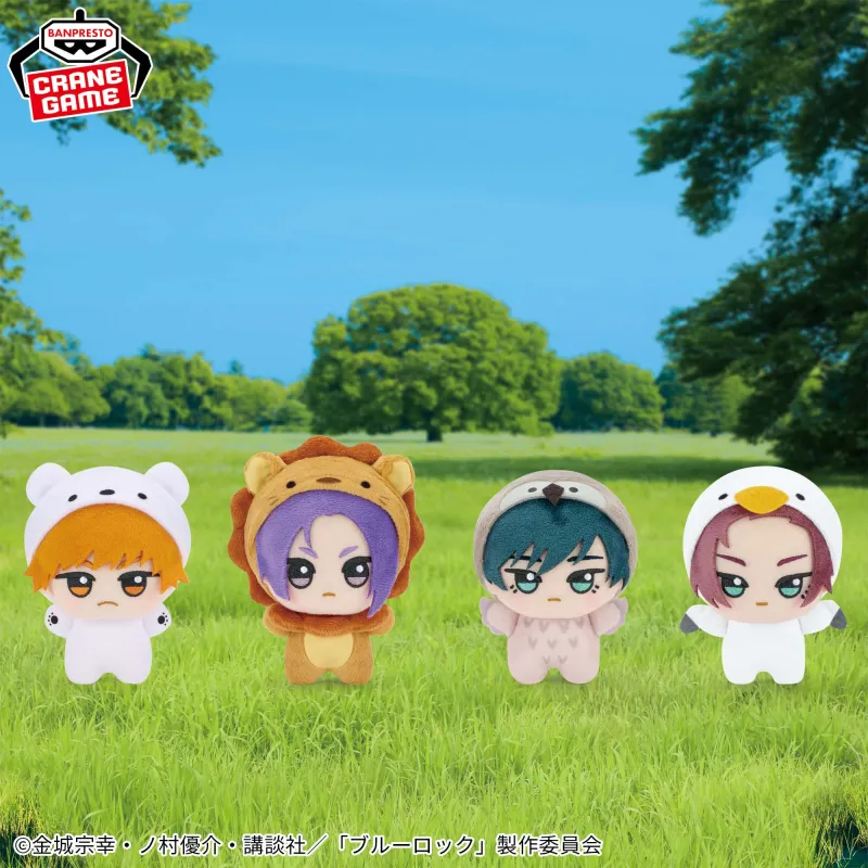 BANPRESTO Blue Lock Chibigurumi Rin Itoshi Anime / Games Pendants-3