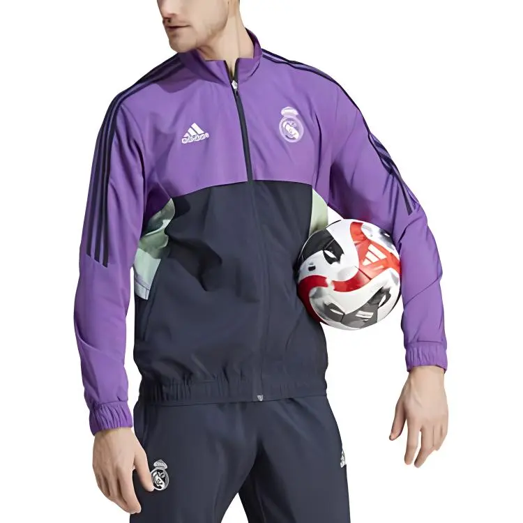 Adidas Real Madrid Jacket Men's Purple-2