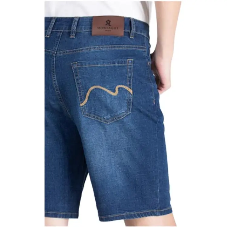 Montagut Denim Shorts Men's Cobalt Blue-3