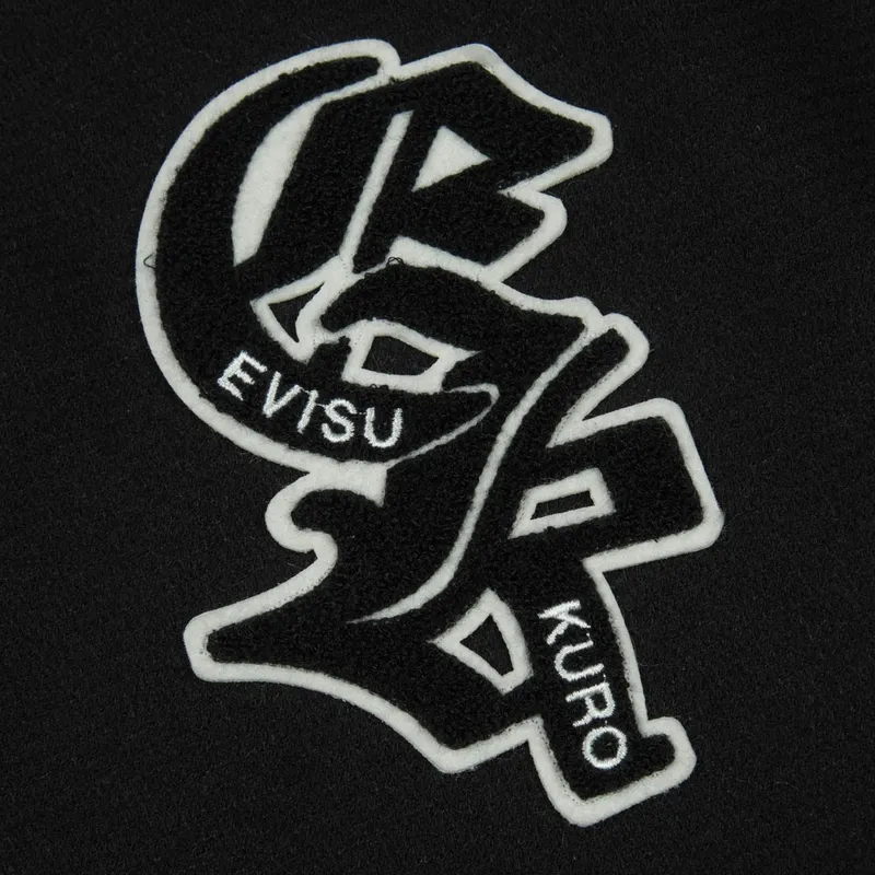 EVISU Puffer Jackets Men Black-4