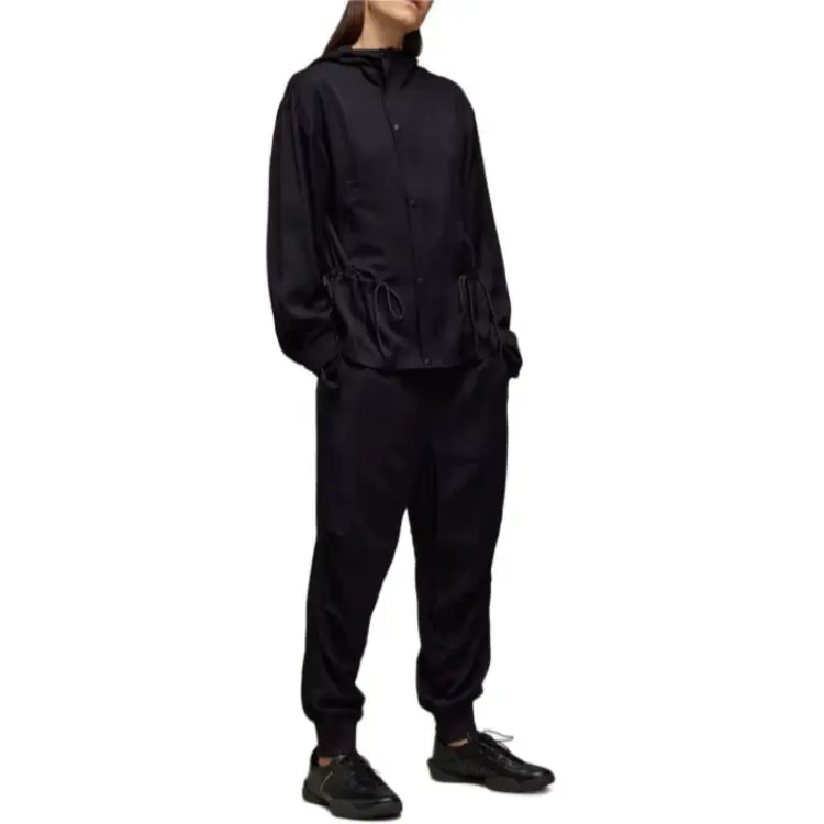 Y 3 Free Shipping With AdiClub Y 3 Rayon Twill Hooded Top-4