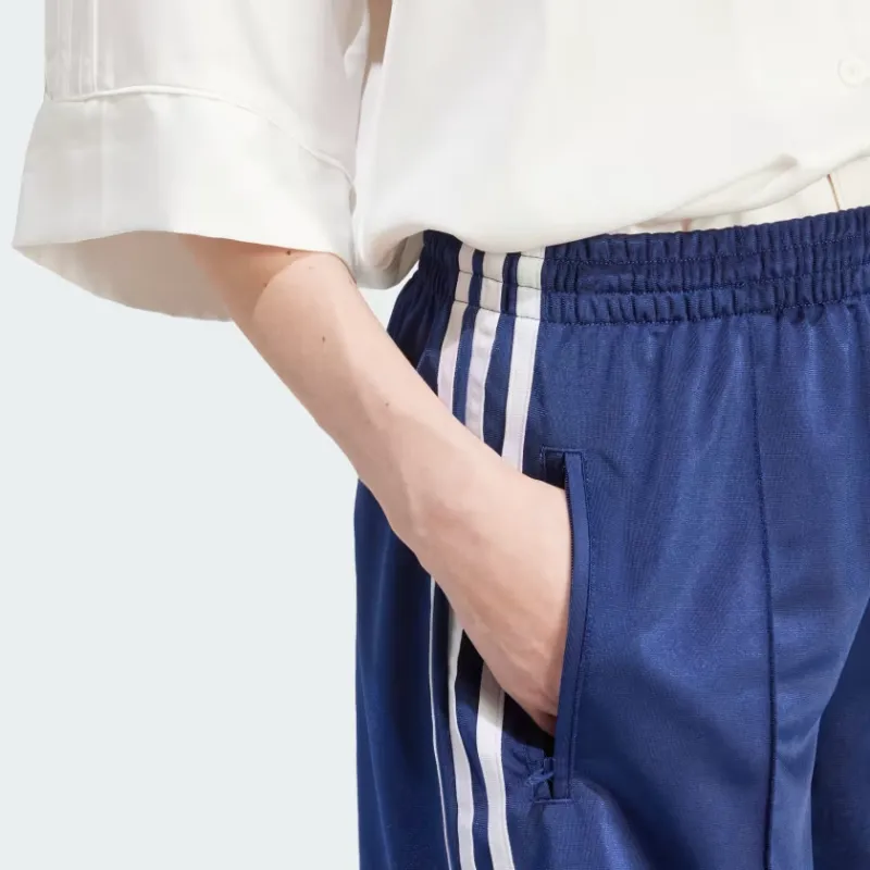 Adidas Women's 3 Stripes French Terry Shorts Dark Blue-3