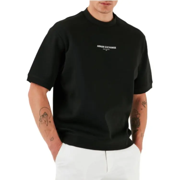 ARMANI EXCHANGEAE T Shirt Men's Black-1