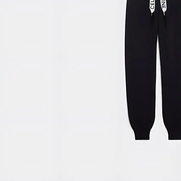 CELINE Athletic Trousers Men's Black-5