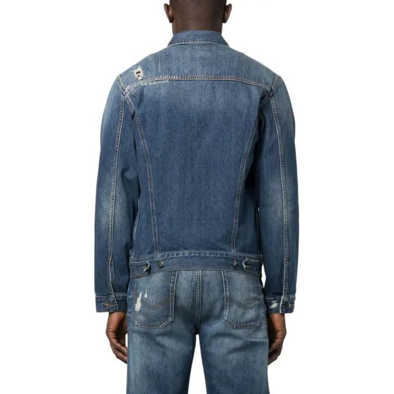 A COLD WALL* Distressed finish Denim Jacket-4