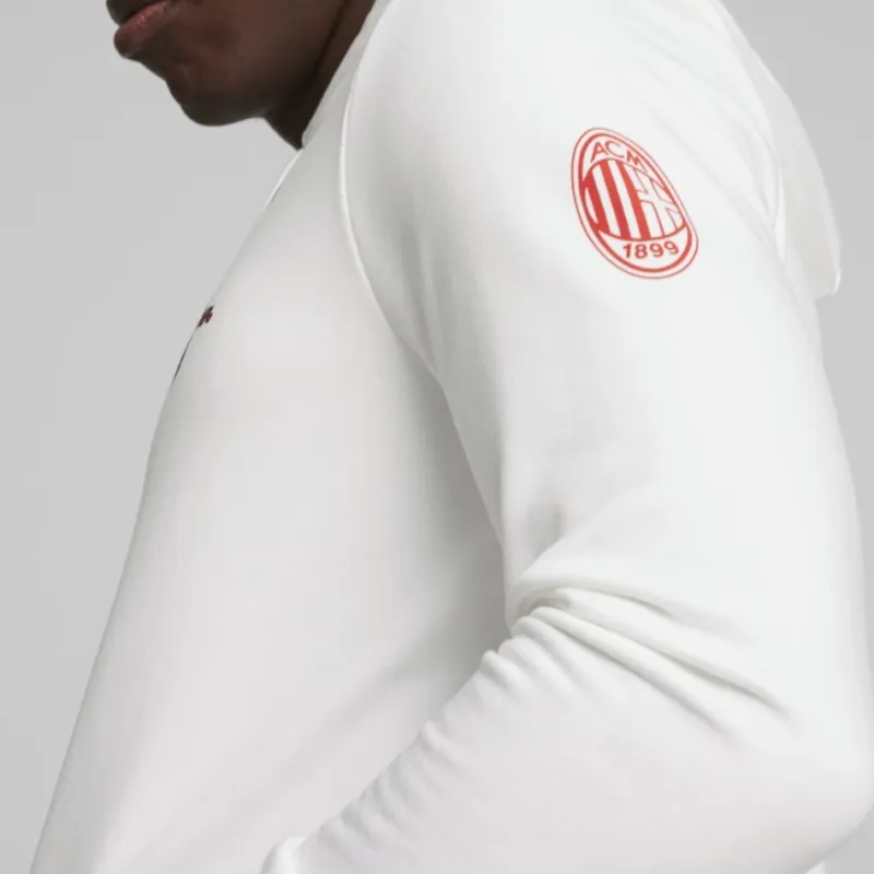 PUMA AC Milan Sweatshirt Men's White-5