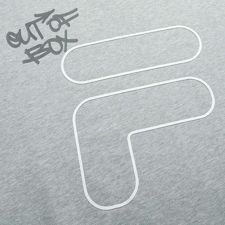 FILA FUSION TOKYO STUDIO Sweatshirt Unisex Cloud Gray Heather Gray-4