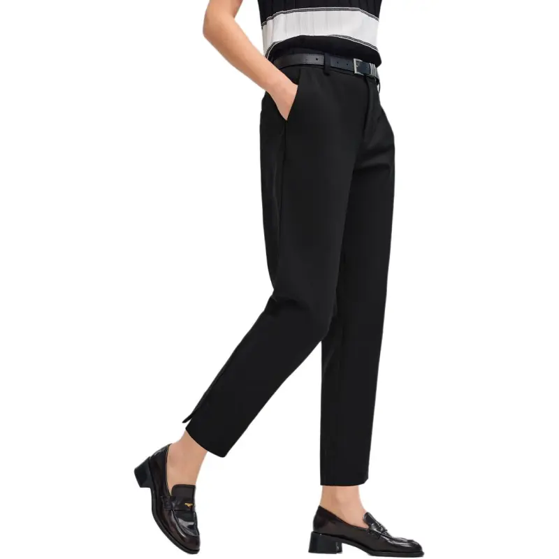 Hush Puppies Casual Pants Women's Pitch Black-5