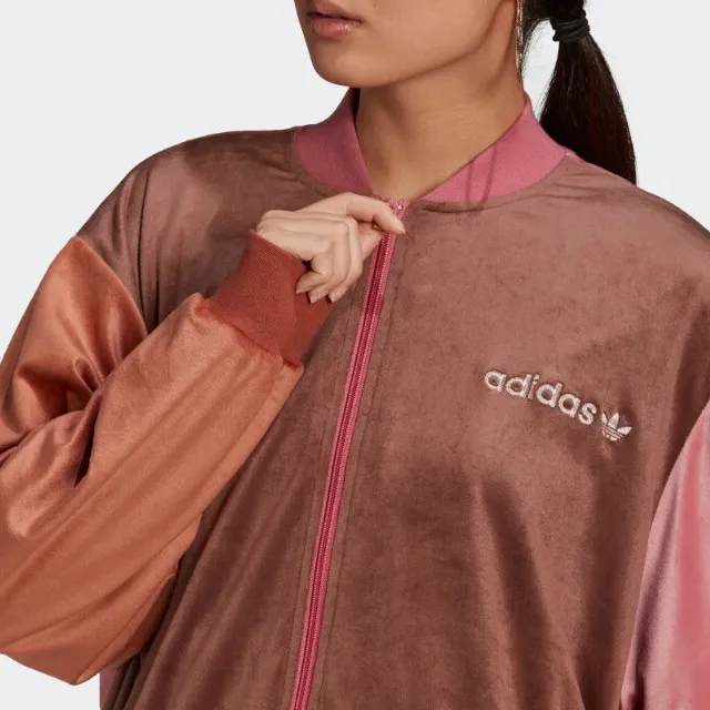 Adidas Originals Jackets Coats Women's Dark Reddish Purple-4