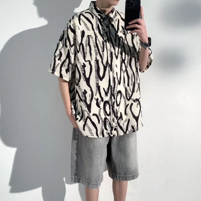 F.I.W FANGIWEN Floral Shirt Unisex-10