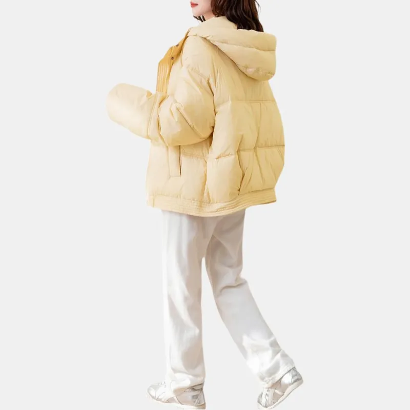 Tonlion Puffer Jacket Women's Sunlight Yellow-4