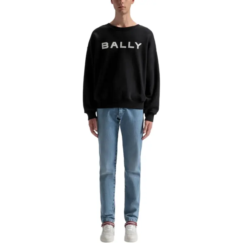 BALLY SS24 Knitwear Men's Black-2