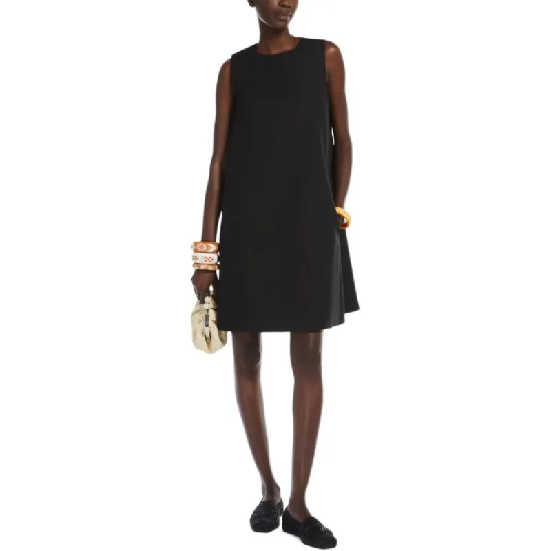 WEEKEND MaxMara Sleeveless Dress Women's Black-2