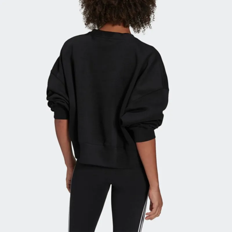 Adidas Originals ESSENTIALS Sweatshirt Women's Black-2