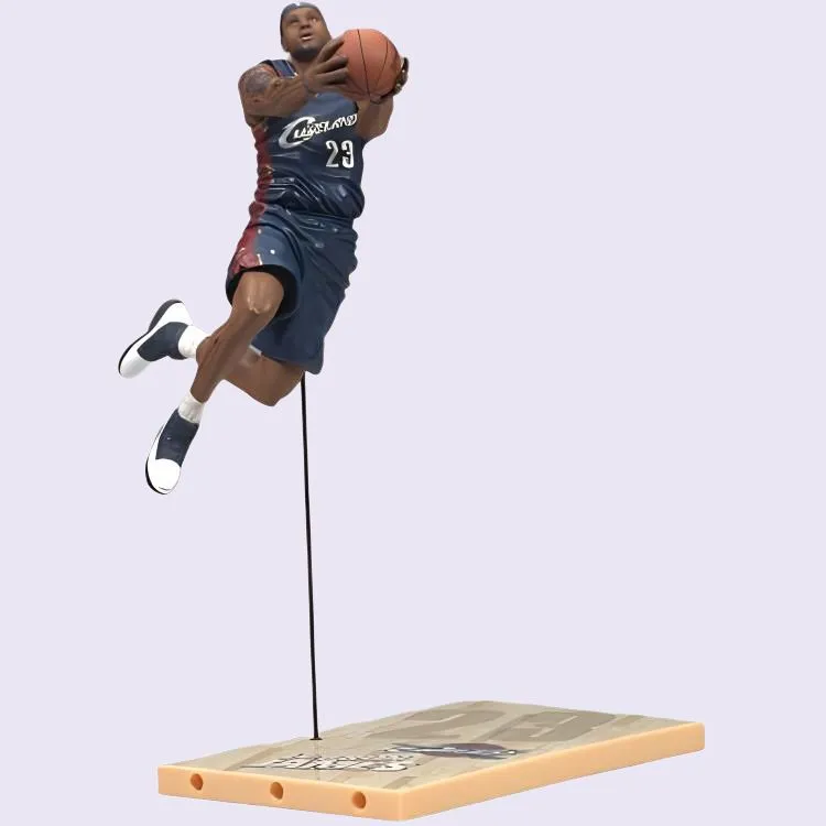 McFARLANE LeBron James McFlann NBA 3 Inches Collection, Generation 5 Scale Figures 10cm-4