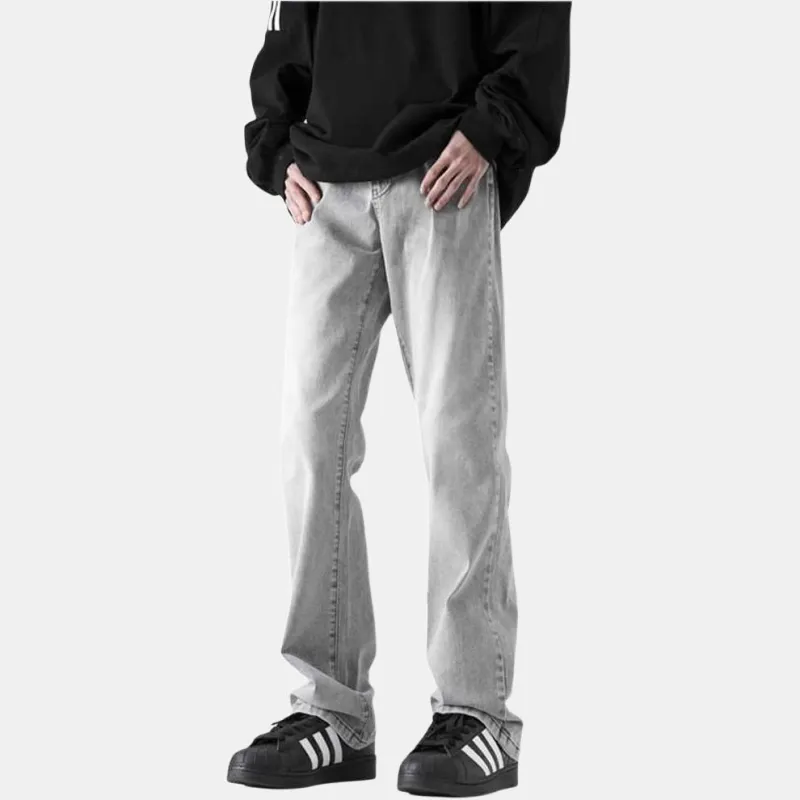 QOTRIOCK Jeans Men's Concrete Gray-1