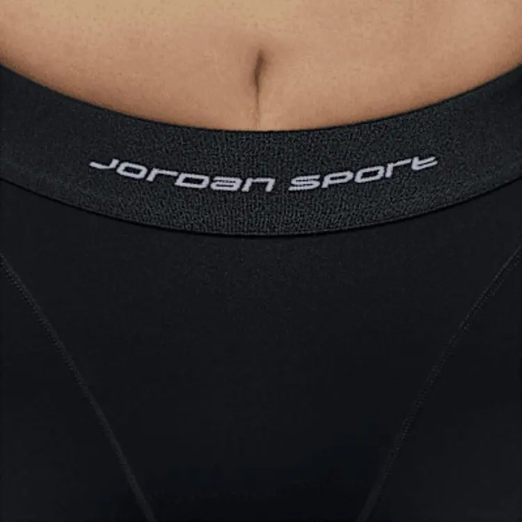 Jordan Sport Sports Shorts Women's Black/White-3