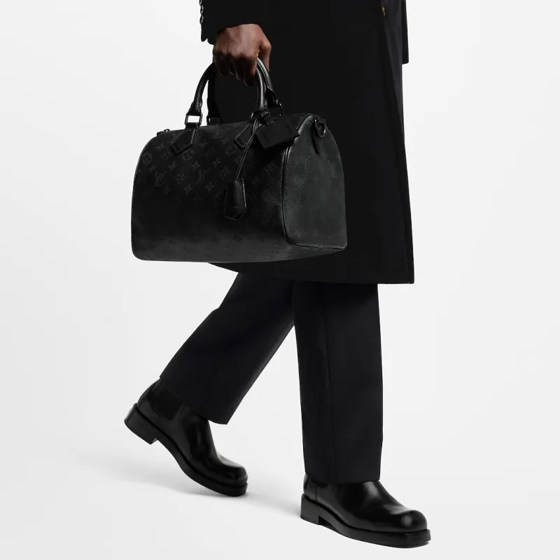 LOUIS VUITTON Speedy P9 Bandouliere 30 Ultra Black-6
