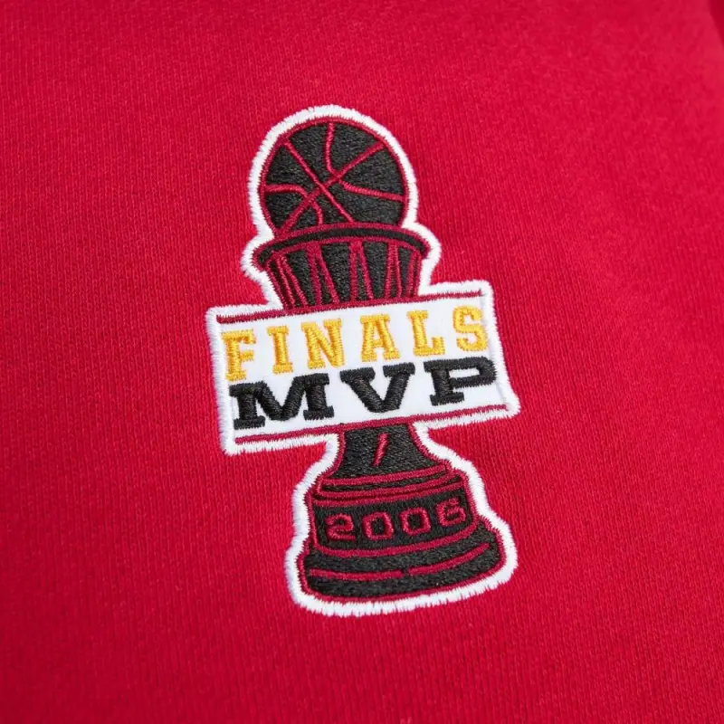 Mitchell Ness Sweatshirts Unisex Red-2