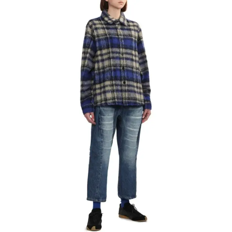 ADER ERROR Check pattern Shirt Jacket-2